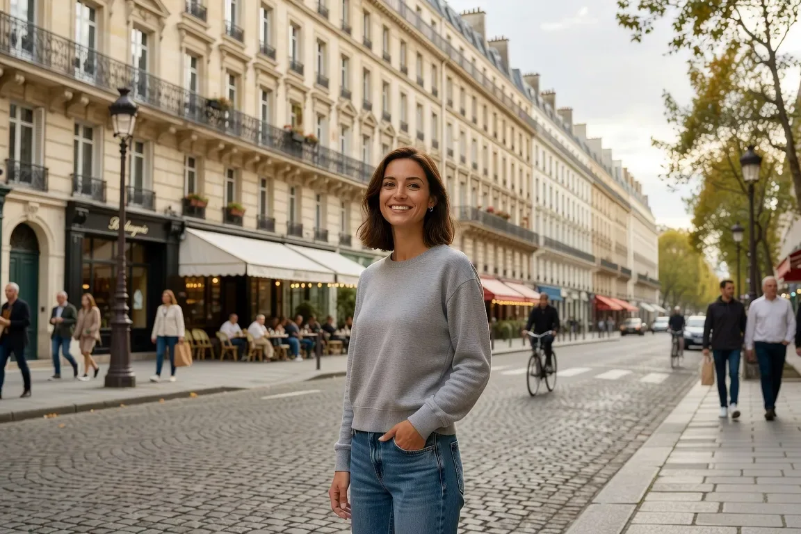 Femme ukrainienne en France — rencontre franco-ukrainienne dans un contexte naturel